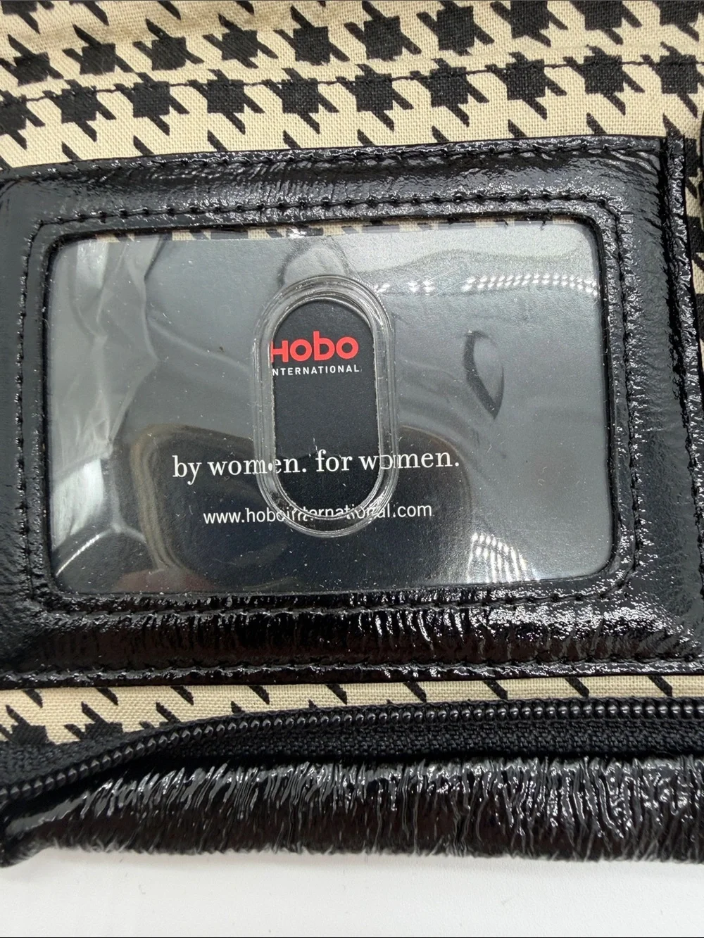 HOBO Black Leather‎ Clutch with Gold Hardware NWOT